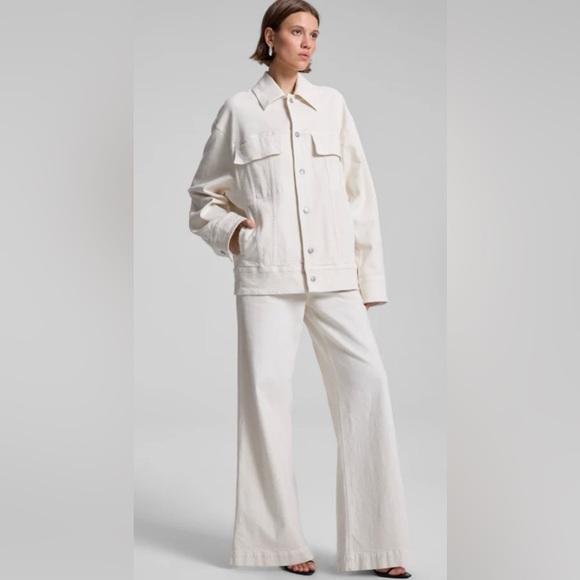NWT A.L.C DEAN DENIM JACKETECRU $595